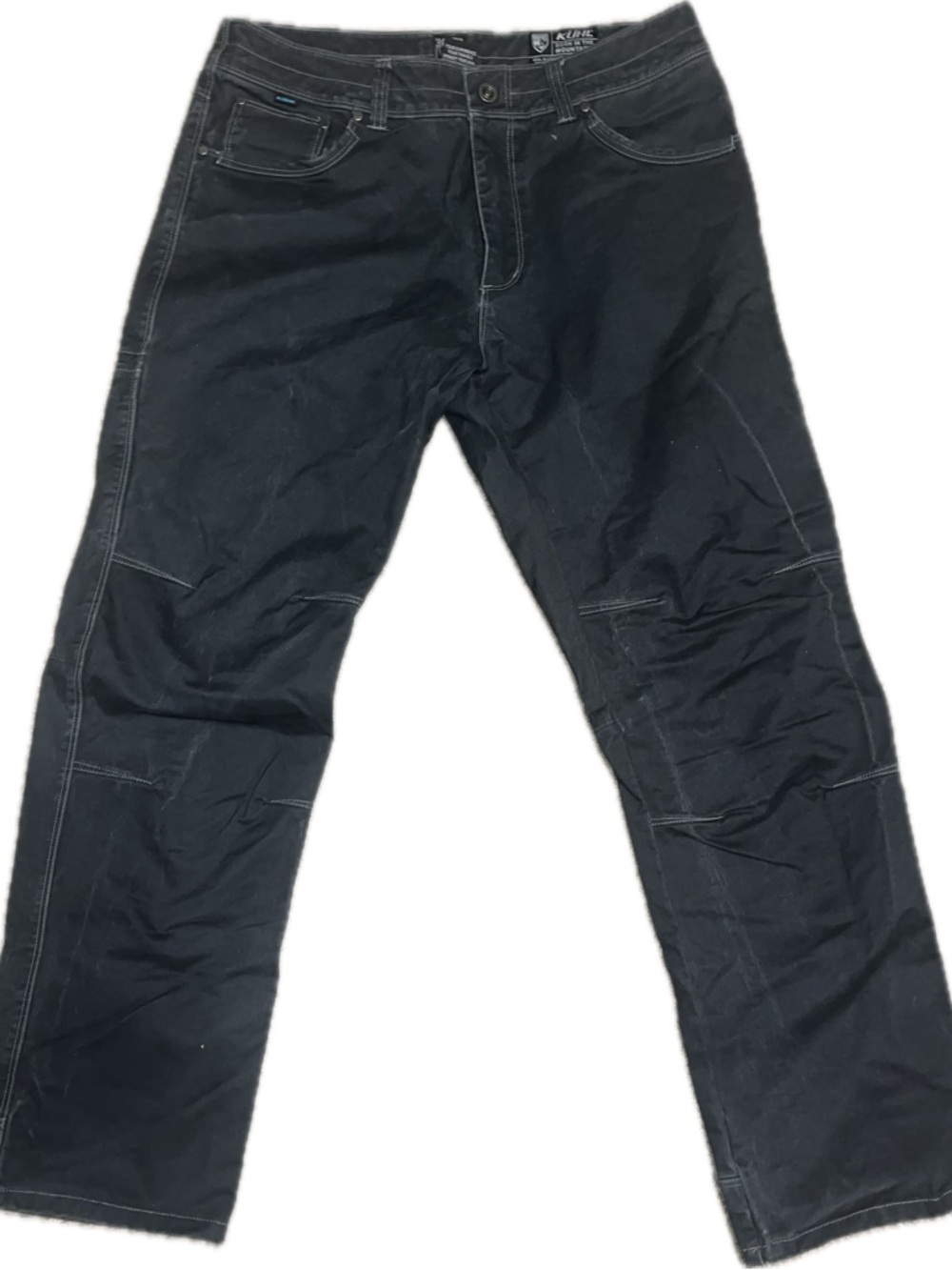 Kuhl RYDR Men's Black Cargo Pants with Utility Stitching